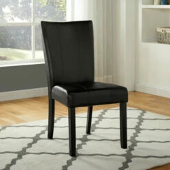 Best deal 😉 Furniture Of America Cloe Traditional Black Side Chairs (Set Of 2) 😉