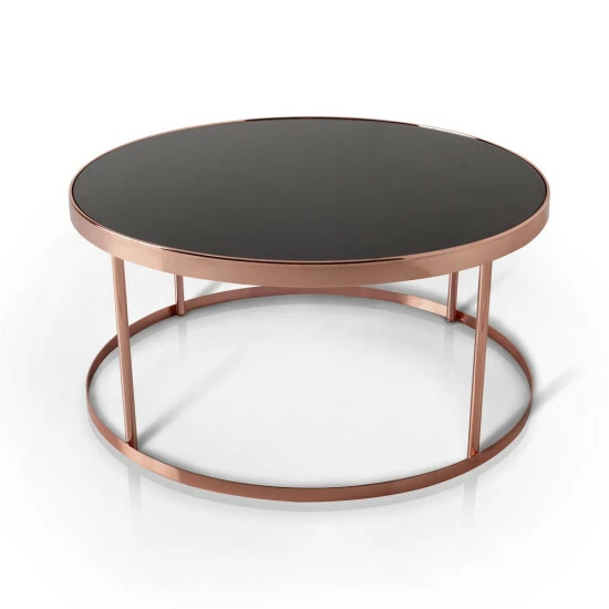 Deals ⌛ Furniture Of America Rosina Contemporary Rose Gold 32-inch Coffee Table 😀 - Image 3