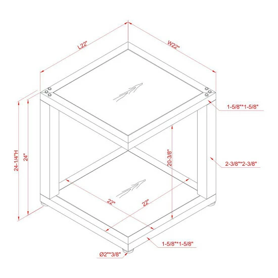 Top 10 🎉 Furniture Of America Farrow Rustic Dark Walnut & Sand Black Side Table ⭐ - Image 8