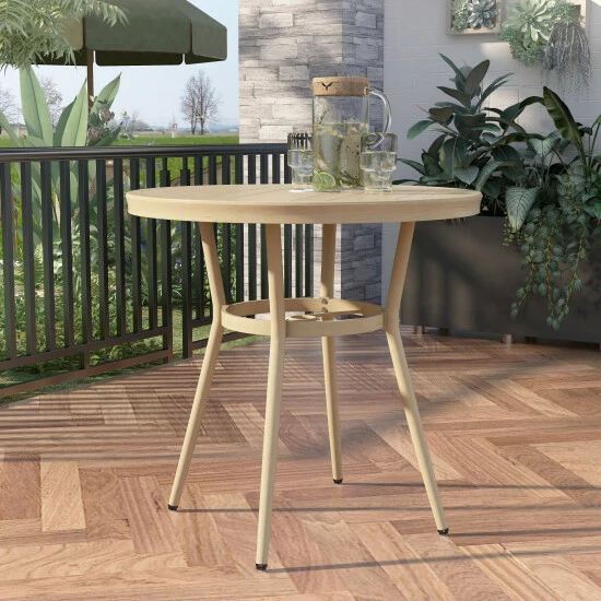 Outlet ✔️ Furniture Of America Ariel Natural Tone 32-inch Bistro Table 🔥