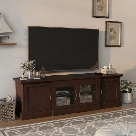 Top 10 π€© Furniture Of America Bick 68-in. Multifunctional Storage TV Console Walnut π - Image 2