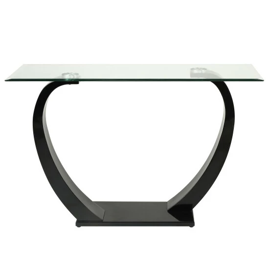 Cheap 😀 Cres Glam Glasstop 3-piece Coffee Table Set By Furniture Of America Black ✔️ - Image 6