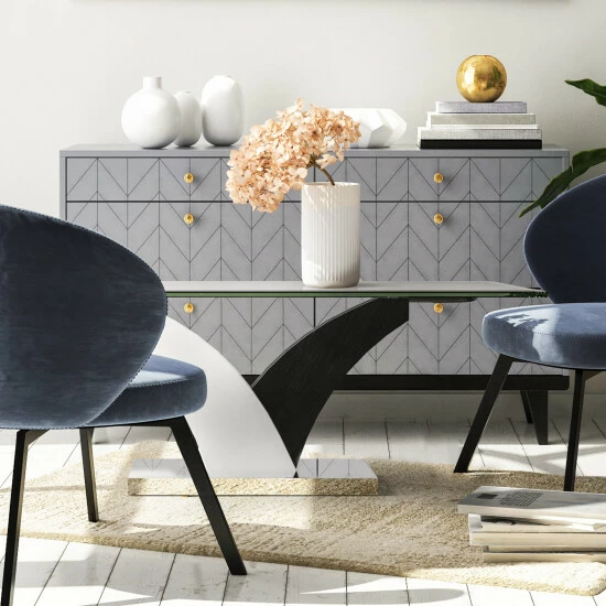 Deals 👍 Furniture Of America Quap Contemporary White 47-inch Glass Coffee Table 😍 - Image 3