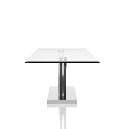 Deals 👍 Furniture Of America Quap Contemporary White 47-inch Glass Coffee Table 😍 - Image 6