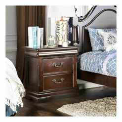 Top 10 π Furniture Of America Diva Traditional Cherry Solid Wood Nightstand βοΈ