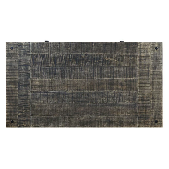 Discount 🛒 Furniture Of America Mini Urban Oak 48-inch 2-piece Accent Table Set ✔️ - Image 7