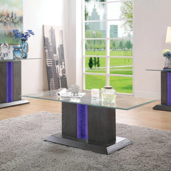 Hot Sale ✔️ Furniture Of America Quab Grey 50-inch 2-piece Accent Table Set ❤️ - Image 3