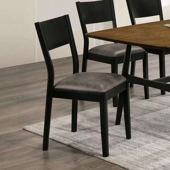 Best Sale ๐ Furniture Of America Balgona Grey Padded Side Chair, Set Of 2 - N/A โญ - Image 2