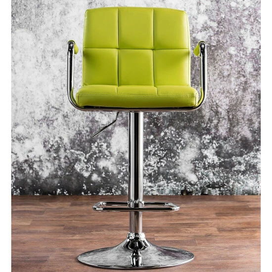 Hot Sale 👍 Furniture Of America Corvelli Adjustable Swivel Barstool (Set Of 2) Grey 🔔 - Image 8