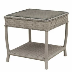 Best deal 👍 Furniture Of America Dyla Contemporary Grey 20-inch Patio End Table 👏