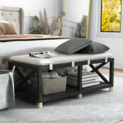 Best deal β Furniture Of America Bench With Removeable Leatherette Cushions Brown π₯