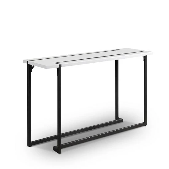 Discount โ Furniture Of America Tawl Contemporary White 47-inch Sofa Table ๐งจ - Image 3