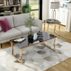 Cheapest 🥰 Furniture Of America Kiloran Contemporary 2-piece 47-inch Coffee Table Set Chrome 🌟