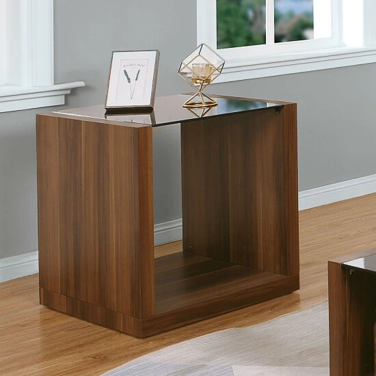 Best Pirce ๐ Furniture Of America Valmont Walnut 2-piece Storage Coffee Table Set ๐ - Image 3