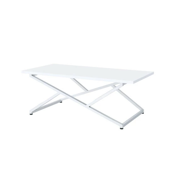 Wholesale 🌟 Furniture Of America Cano White Glam 2-Piece Living Room Table Set 🧨 - Image 5