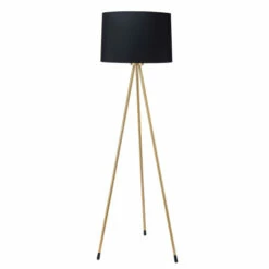 Wholesale ✨ Minc Contemporary Round Shade Gold Floor Lamp By Furniture Of America White/gold 🌟