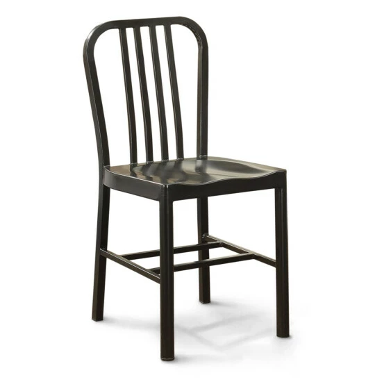 Flash Sale β Furniture Of America Wiz Modern Grey Metal Side Chairs (Set Of 2) Gun Metal π - Image 3