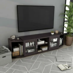 Cheap 🌟 Furniture Of America Rasa 72-in. Multifunctional Storage TV Console Cappuccino ❤️