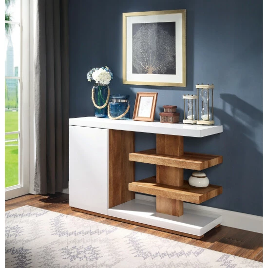 Best reviews of ✔️ Furniture Of America Harima White 47-inch 3-piece Accent Table Set 😍 - Image 4