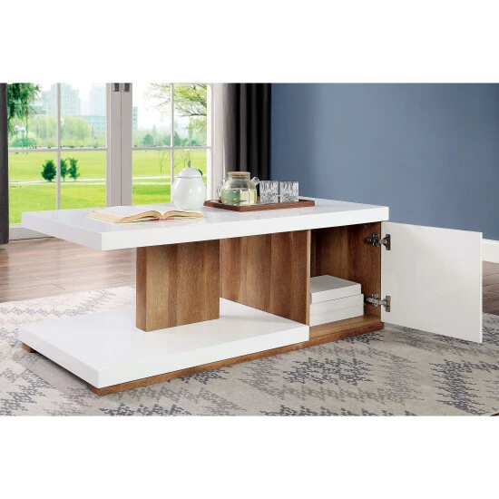 Best reviews of ✔️ Furniture Of America Harima White 47-inch 3-piece Accent Table Set 😍 - Image 5