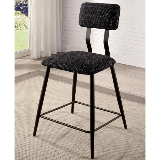 Coupon π Furniture Of America Pren Novelty Black Counter Chairs (Set Of 2) π
