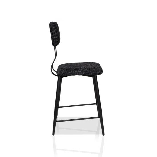 Coupon π Furniture Of America Pren Novelty Black Counter Chairs (Set Of 2) π - Image 4
