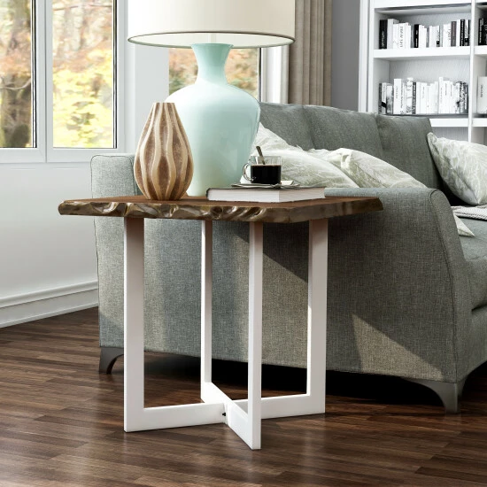Coupon 🔥 Furniture Of America Wallgren Farmhouse Oak 22-inch Side Table ✔️
