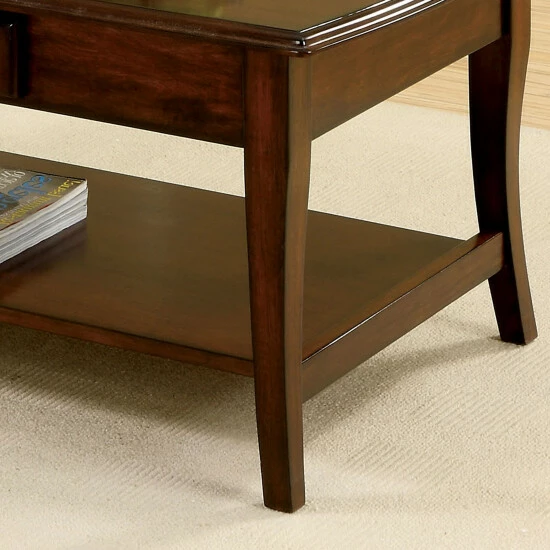 Buy ✨ Furniture Of America Sova Oak 3-piece 48-inch Coffee And Side Table Set 🛒 - Image 3