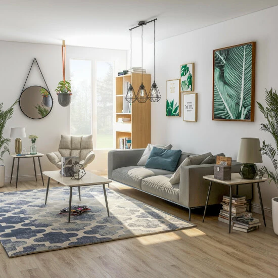 Wholesale ✨ Furniture Of America Maisha Mid-century 44-inch 3-piece Coffee Table Set Natural 👍 - Image 2