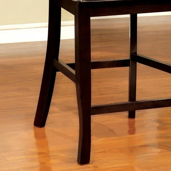 Budget ✨ Furniture Of America Zita Contemporary Brown Counter Chairs (Set Of 2) 👍 - Image 4