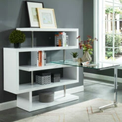 Promo ⌛ Furniture Of America Livia Contemporary 59-inch L-Shape Computer Desk Green ✨